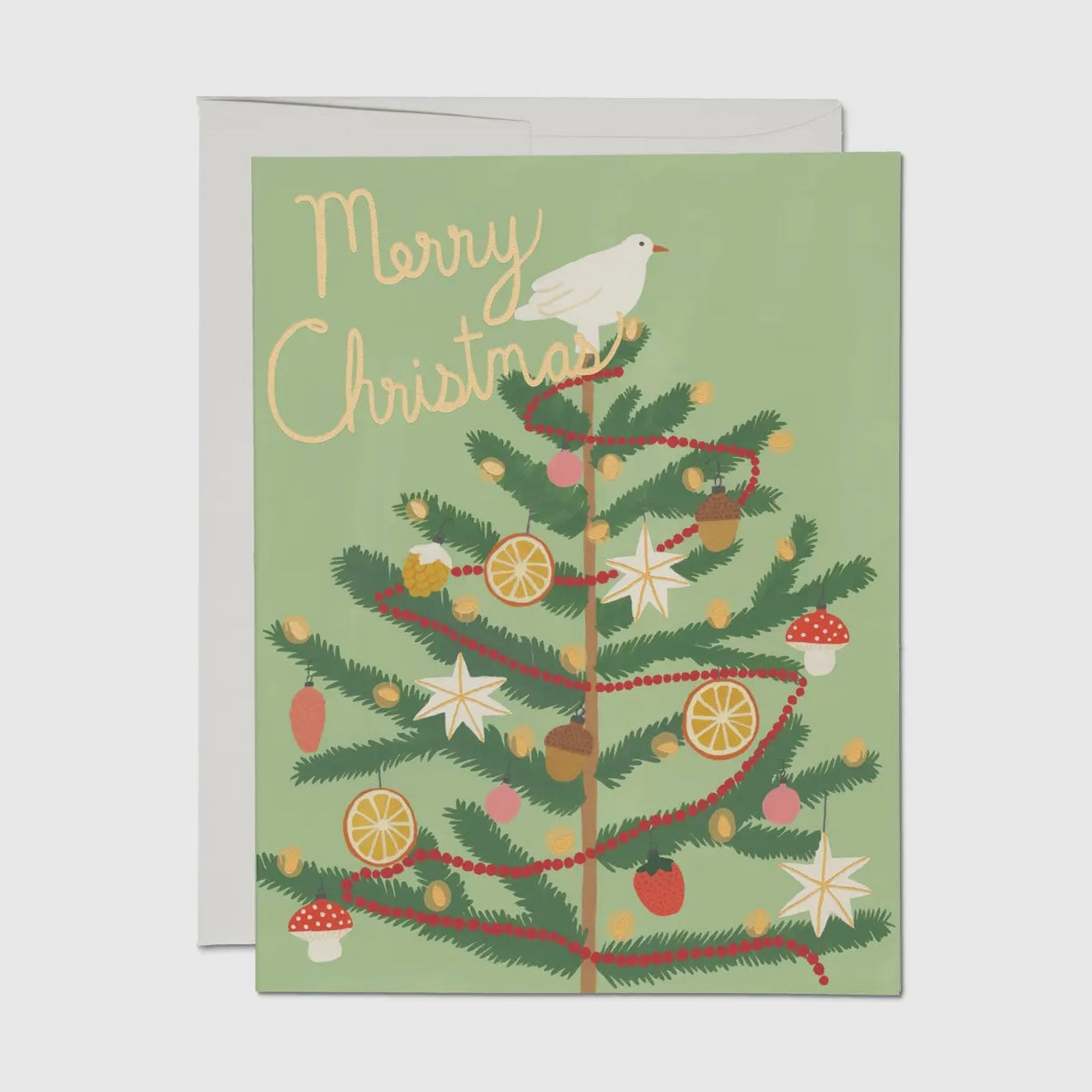 Christmas Spice Tree Holiday Greeting Card