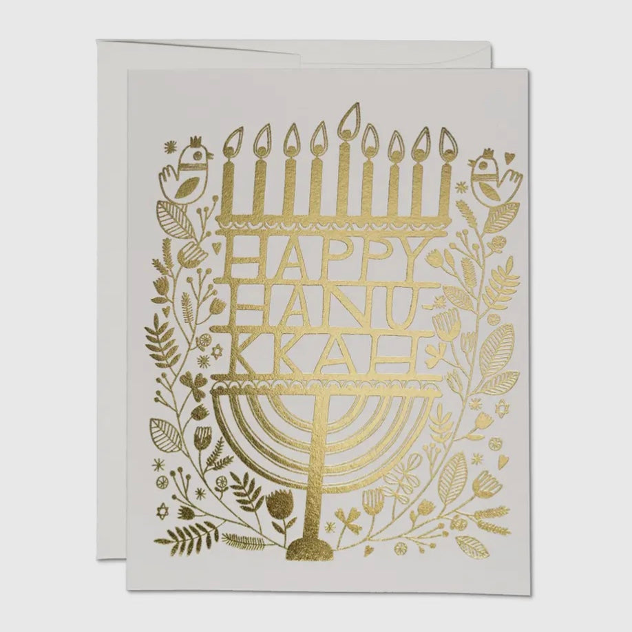 Hanukkah Candles Hanukkah Greeting Card