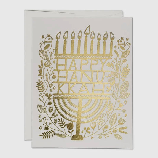 Hanukkah Candles Hanukkah Greeting Card