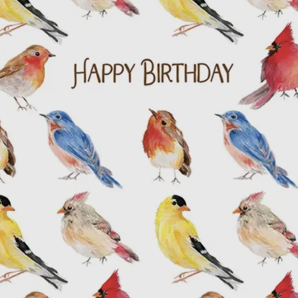 Gina B Designs Cards Gina B Designs Songbird Pattern Greeting Card 69871582 Gina B Designs Songbird Pattern Greeting Card
