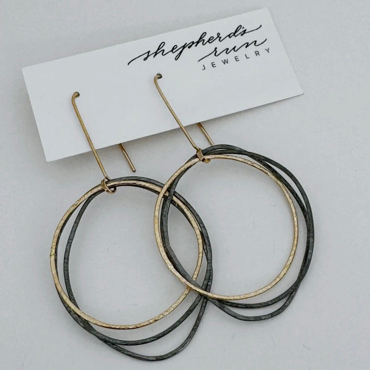 Shepherd's Run Scribble Drop Earrings - Multiple Colors