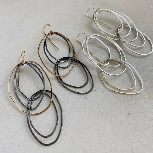 Shepherd's Run Shimmer Drop Earrings - Multiple Colors