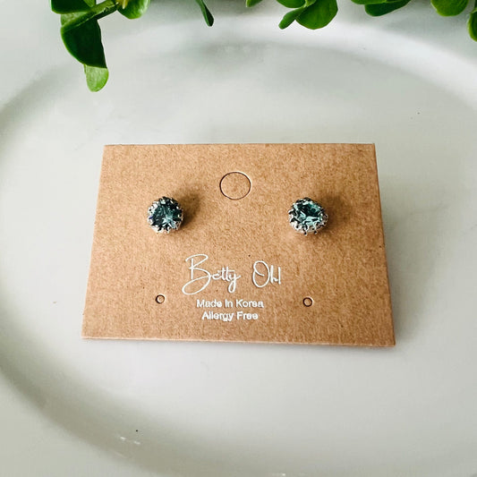 Betty Oh Jewelry Earrings Betty Oh Swarovski Post Earrings - Multiple Colors 94858718 Betty Oh Swarovski Post Earrings - Multiple Colors