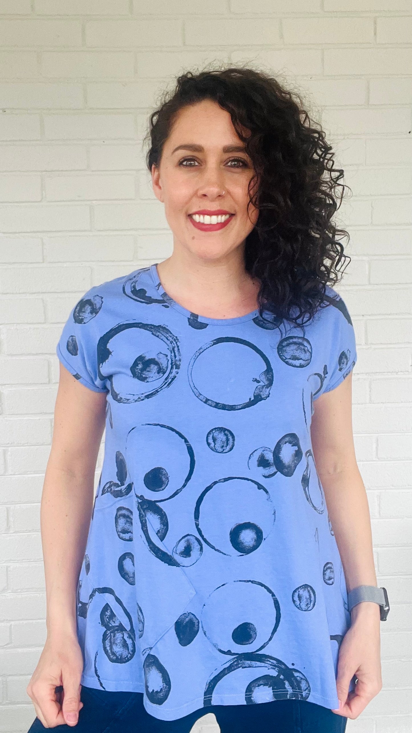 Cotton Lani Bubble Pocket Top - Multiple Colors