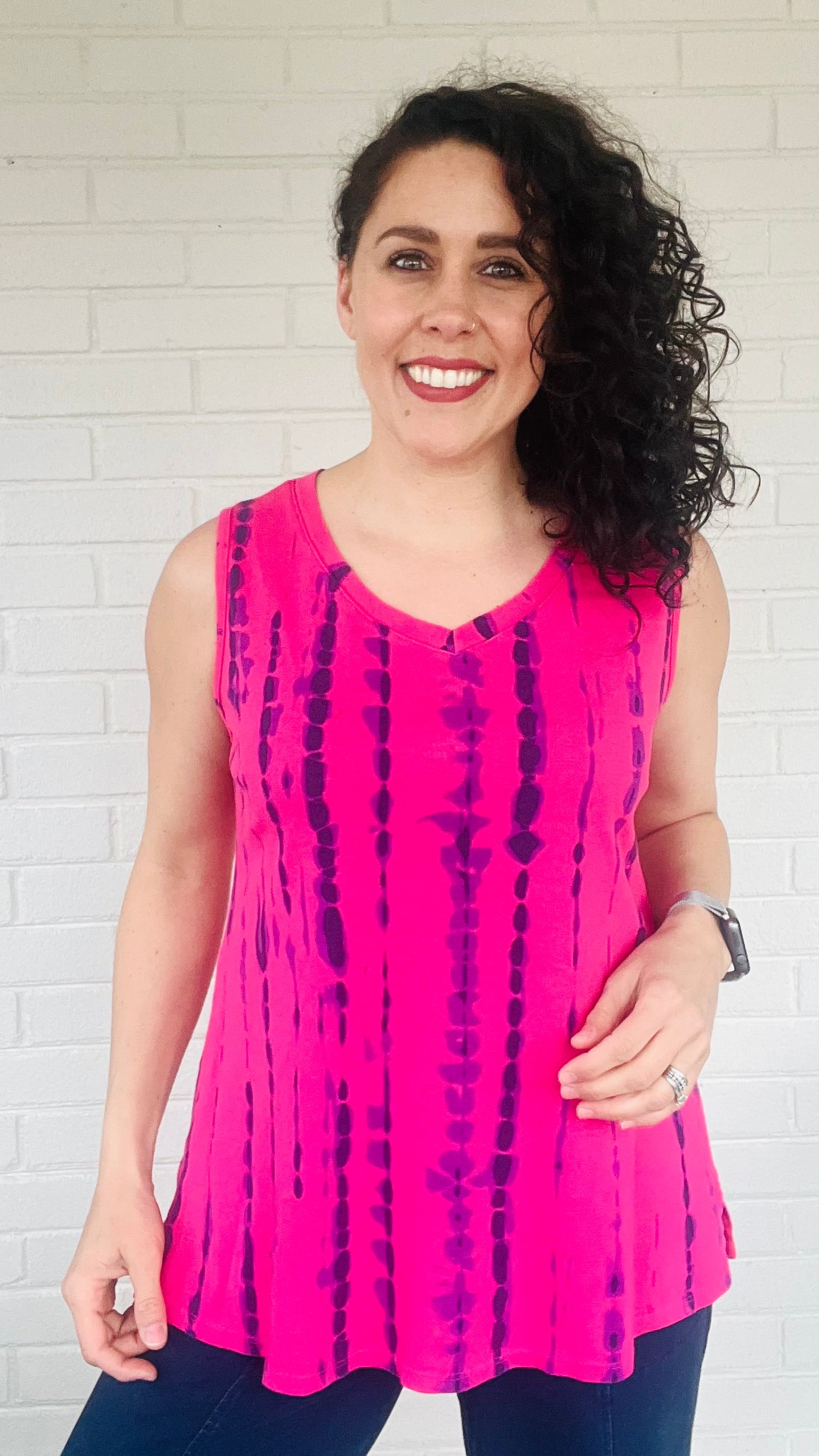 Cotton Lani Rainfall Tank - Multiple Colors