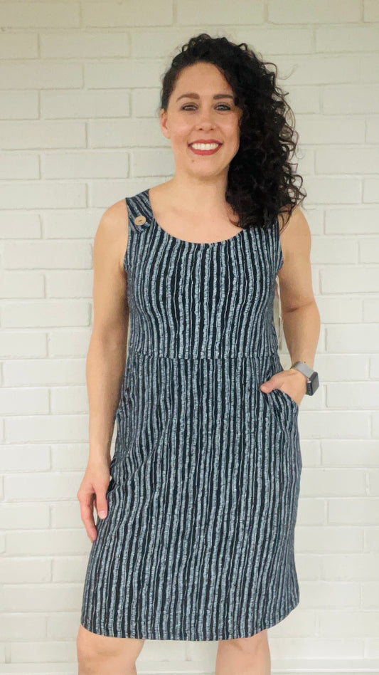 Escape Bali Stripe Dress