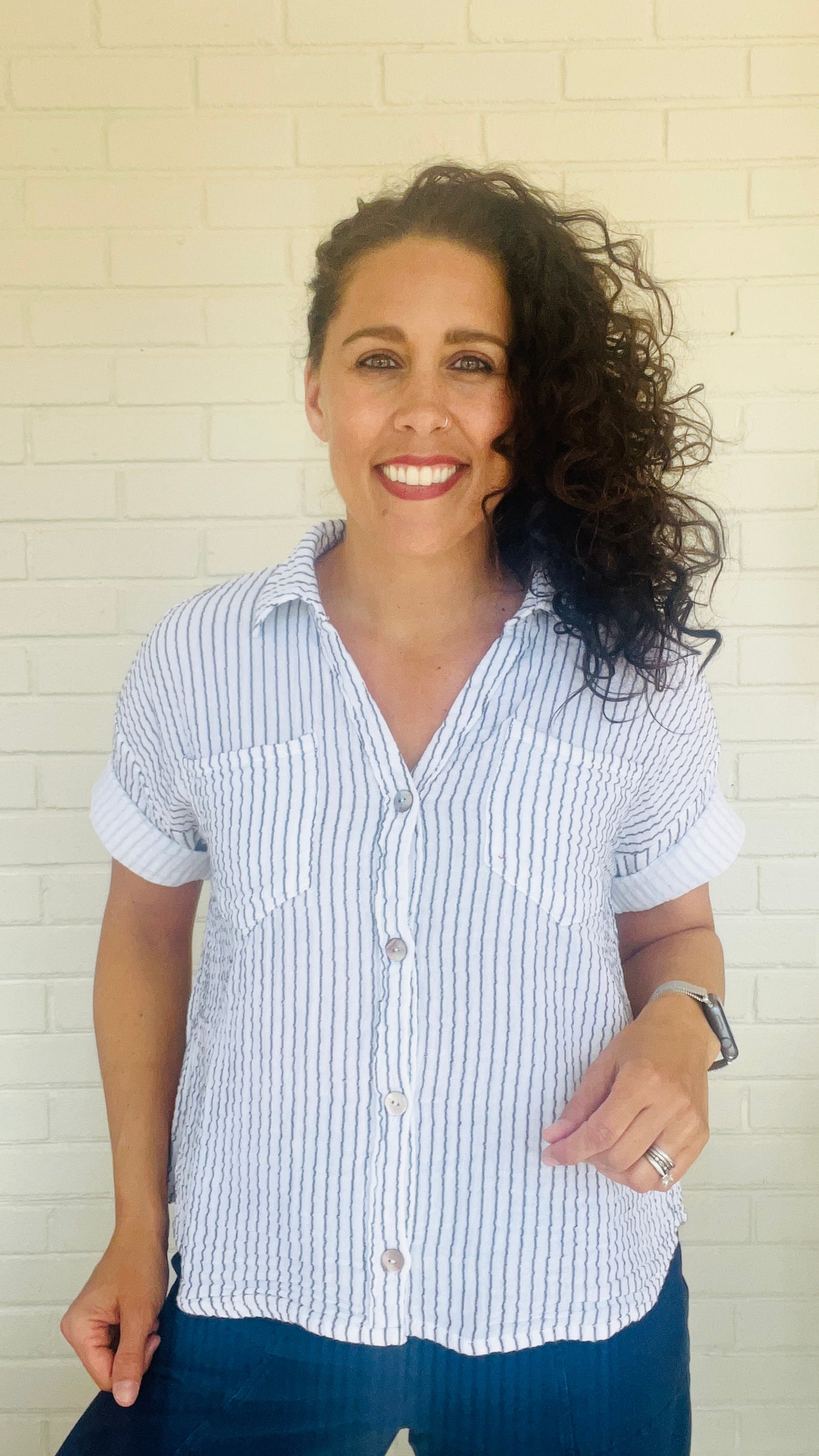 Shannon Passero Salvia Shirt