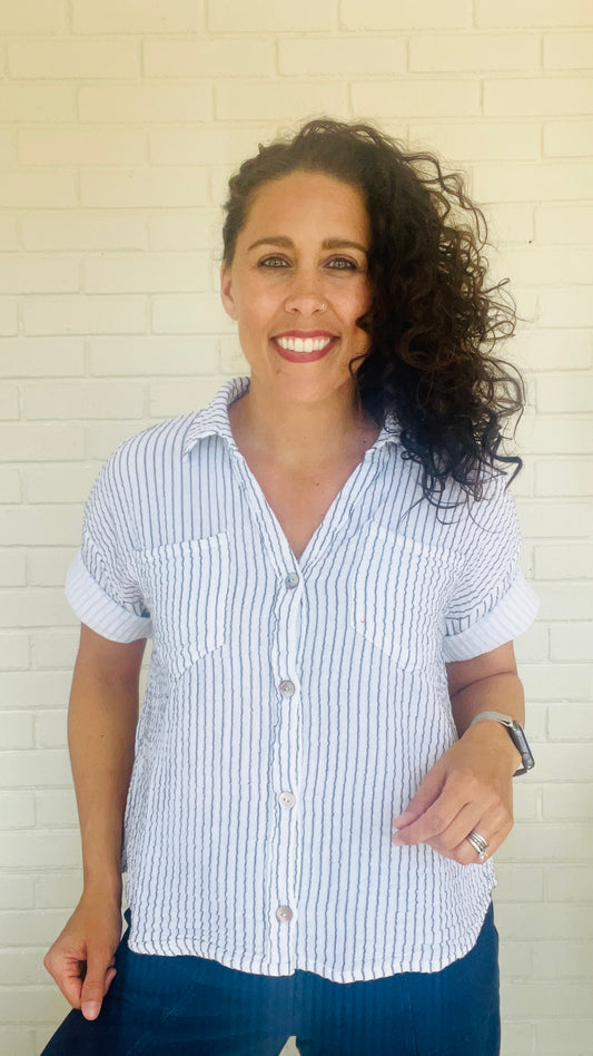 Shannon Passero Salvia Shirt