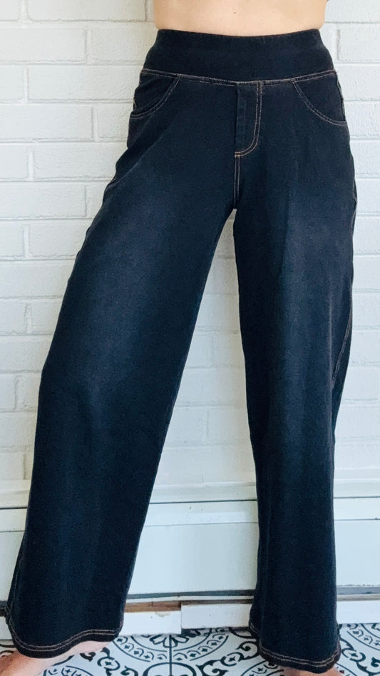 Heartstrings by Kleen Denim Wide Leg Pant - Multiple Colors