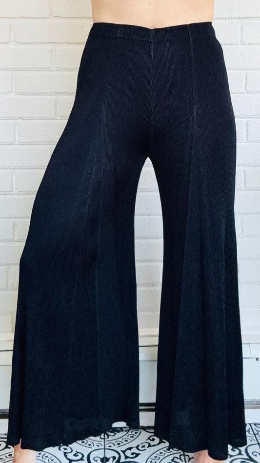 Vanite Palazzo Pleated Pant