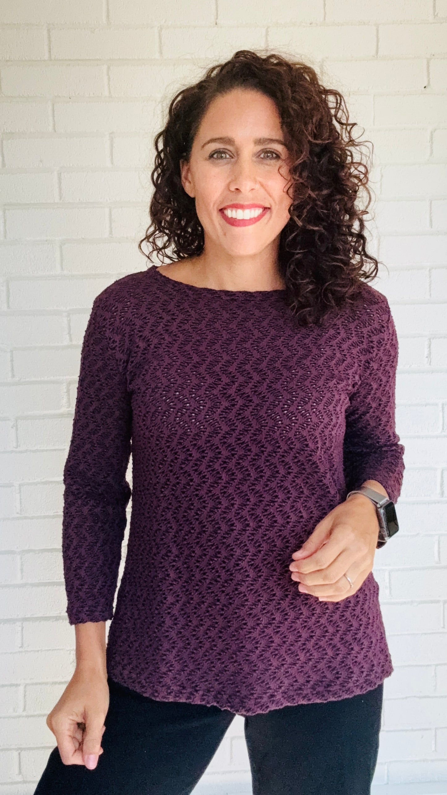 Cut Loose Crochet Boatneck Tee - Multiple Colors