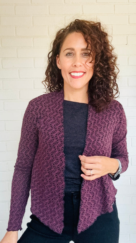 Cut Loose Crochet Cropped Cardigan - Multiple Colors