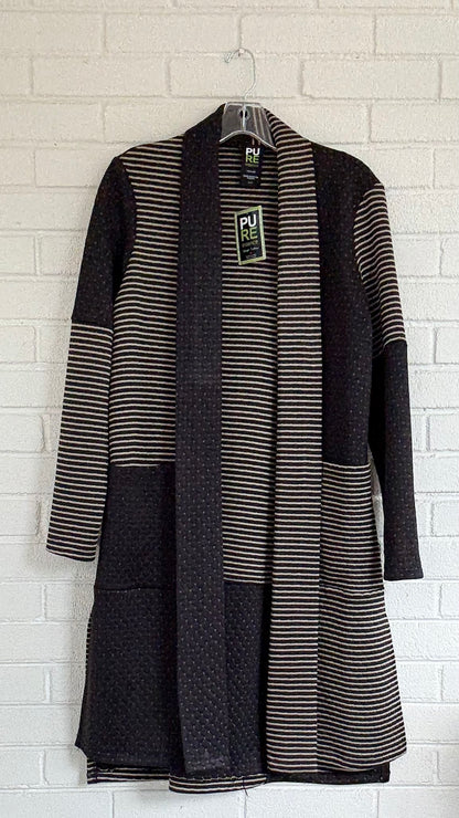 Pure Essence Stripe Open Jacket