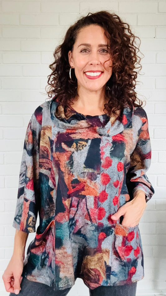Pure Essence One Size Cowl Pullover