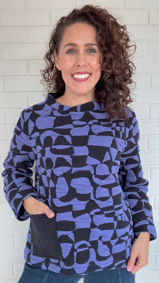 Olivia by Habitat Nouveau Knit Picasso Pullover