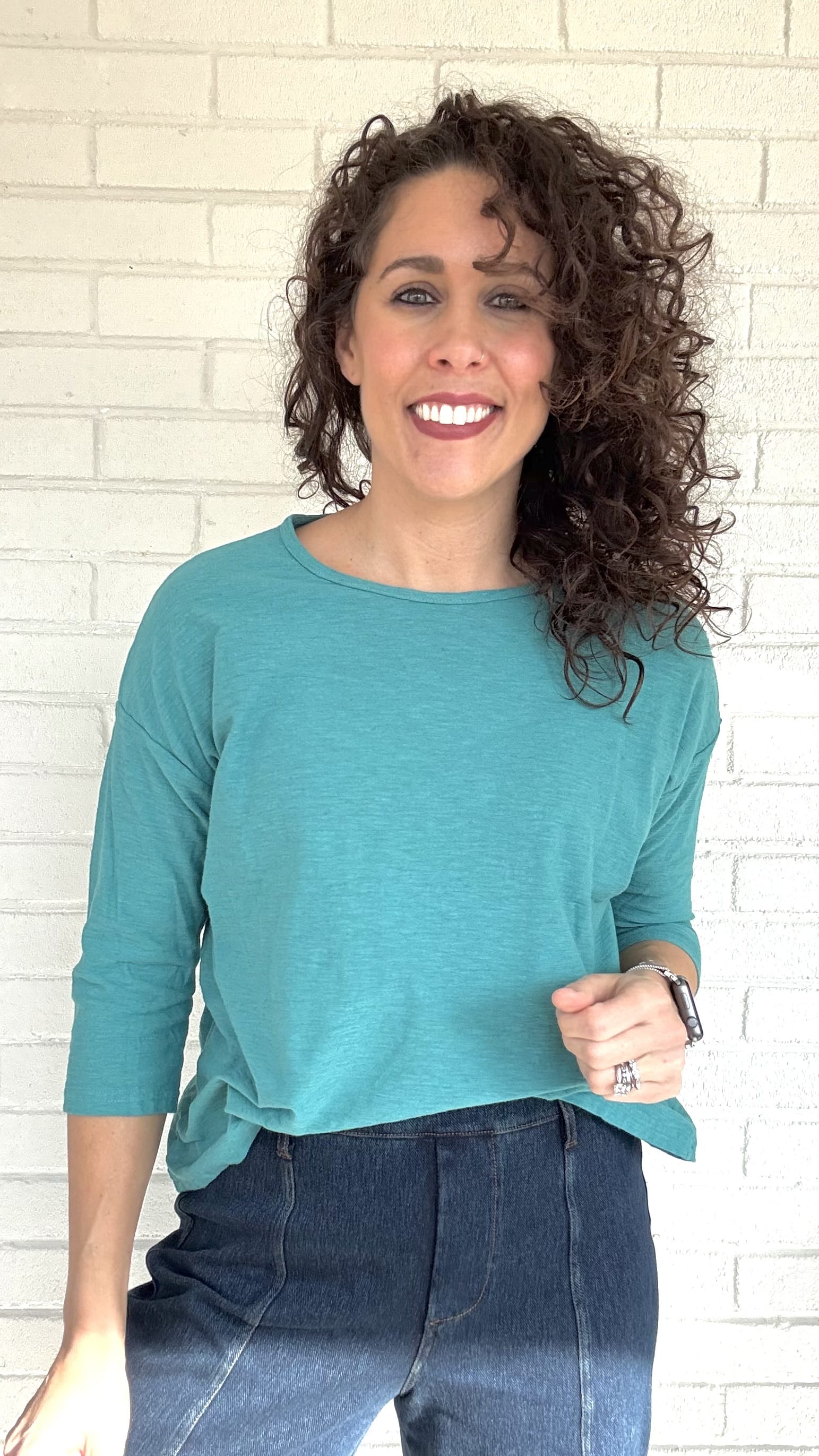 Cut Loose Tees Cut Loose Cotton/Linen Drop Shoulder Tee - Multiple Colors 14146270 Cut Loose Cotton/Linen Drop Shoulder Tee - Multiple Colors