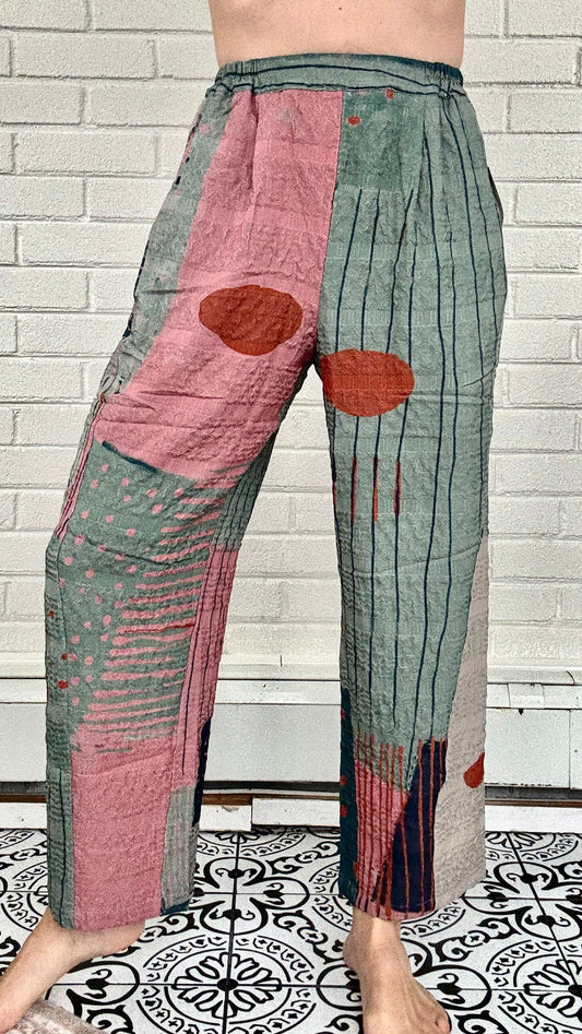 3 Potato Barrel Leg Pant - Multiple Prints