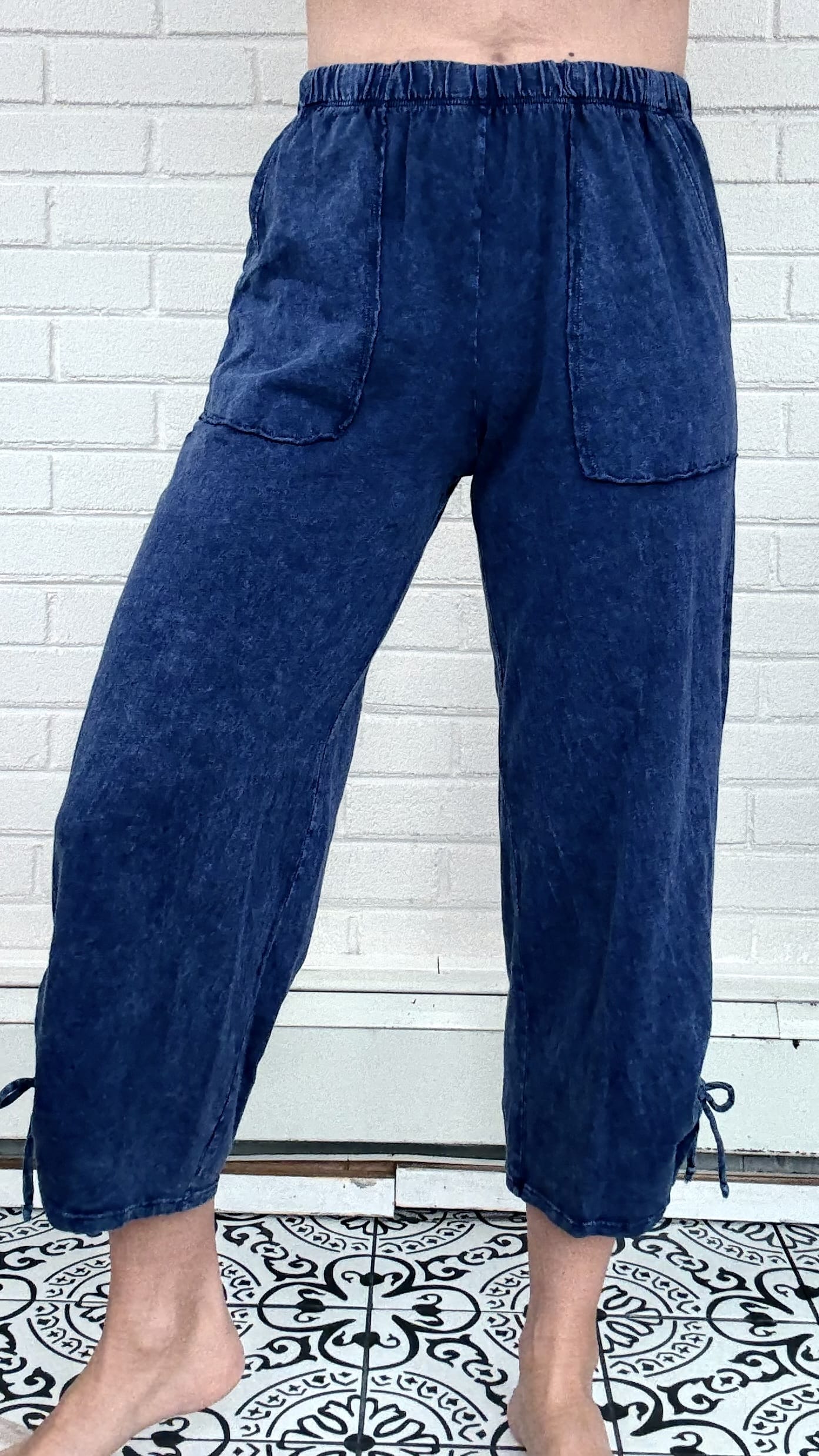 Cotton Lani Pants Cotton Lani 2 Pocket Cinch Pants - Multiple Colors 14877918 Cotton Lani 2 Pocket Cinch Pants - Multiple Colors