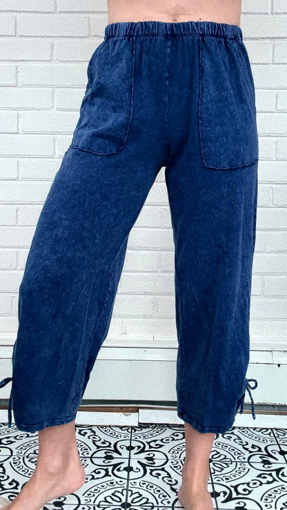 Cotton Lani Pants Cotton Lani 2 Pocket Cinch Pants - Multiple Colors 14877918 Cotton Lani 2 Pocket Cinch Pants - Multiple Colors
