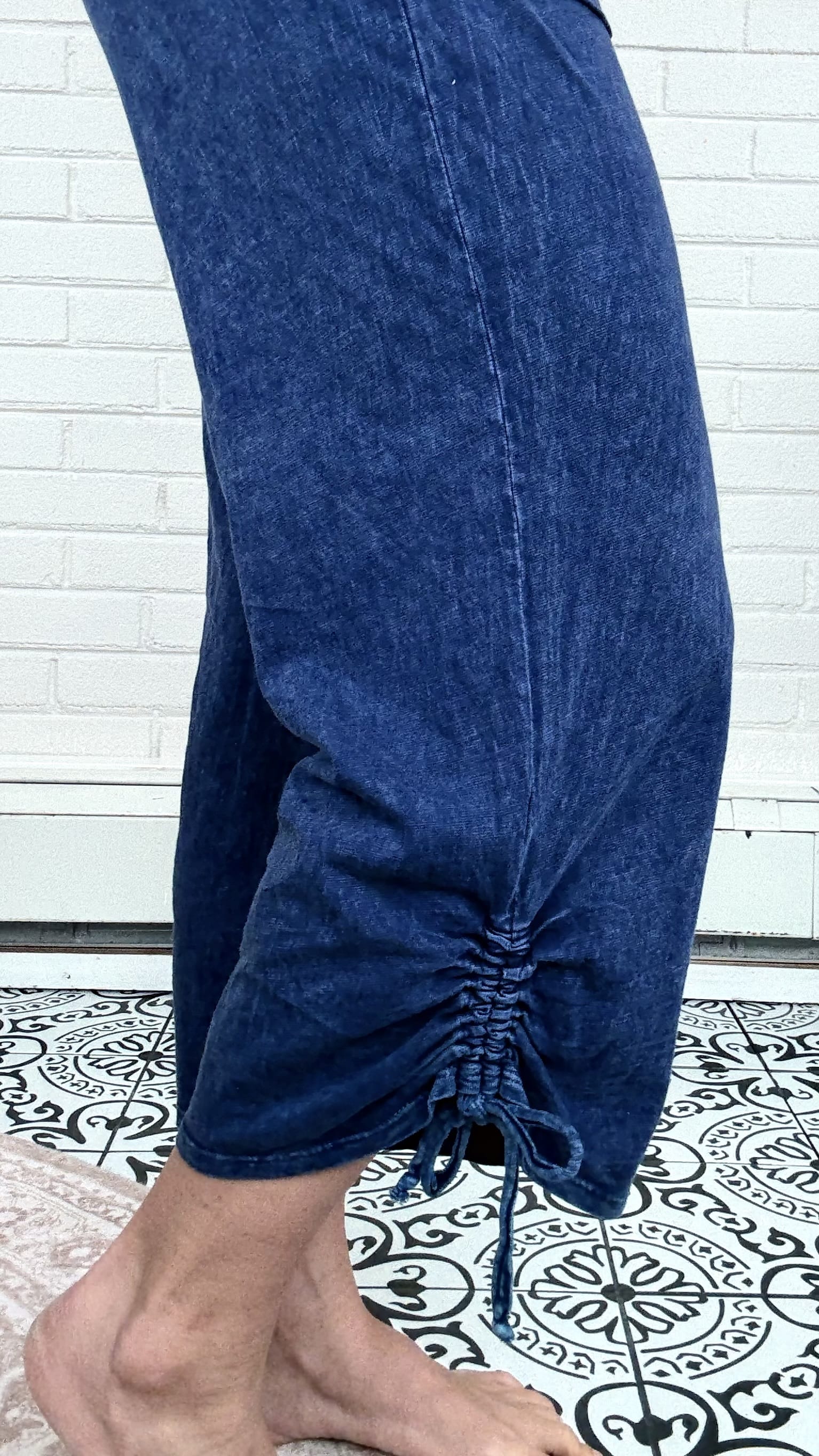 Cotton Lani Pants Cotton Lani 2 Pocket Cinch Pants - Multiple Colors Cotton Lani 2 Pocket Cinch Pants - Multiple Colors