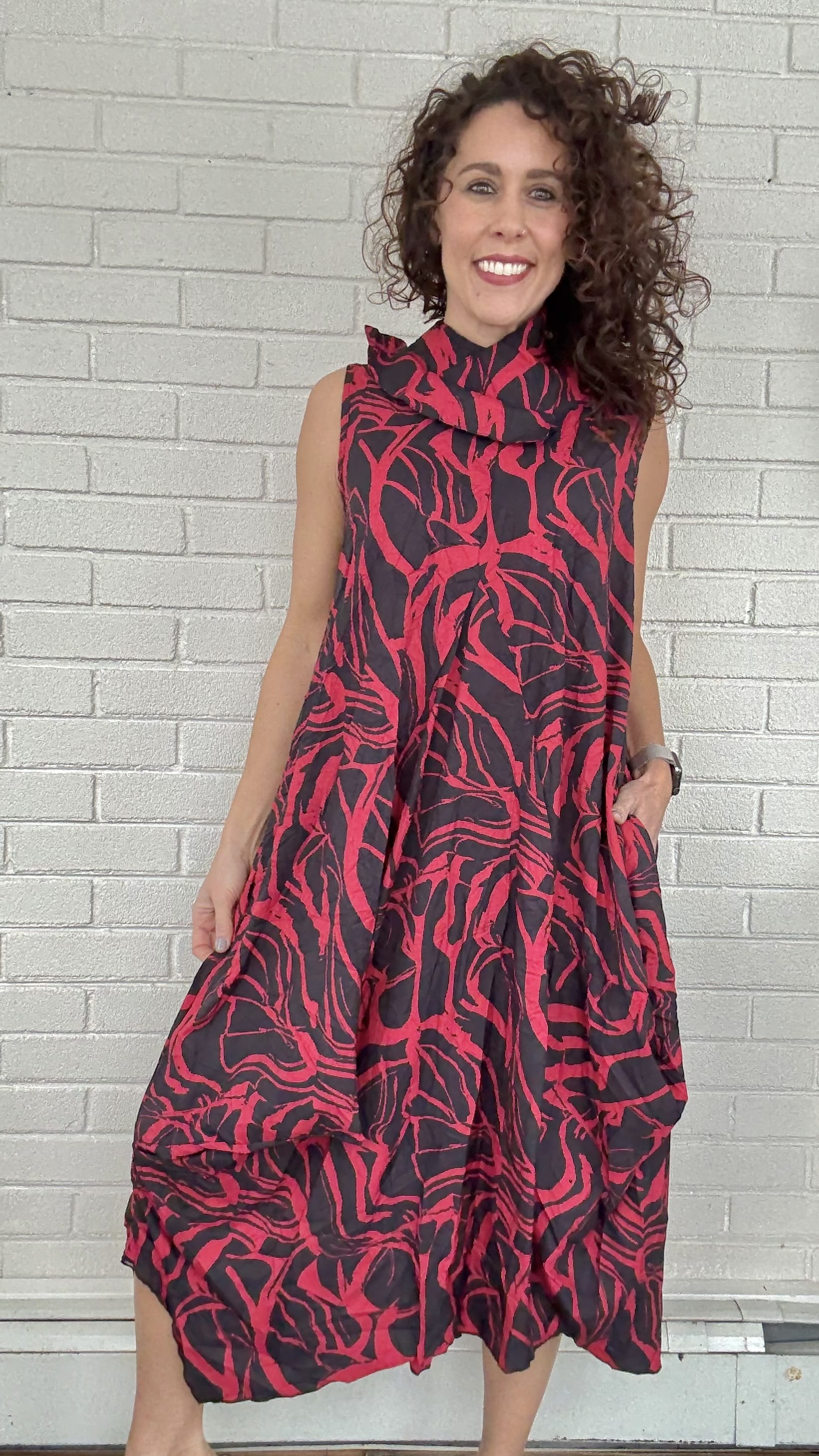 Shana Apparel Dresses Shana Apparel Bubble Tank Dress Shana Apparel Bubble Tank Dress