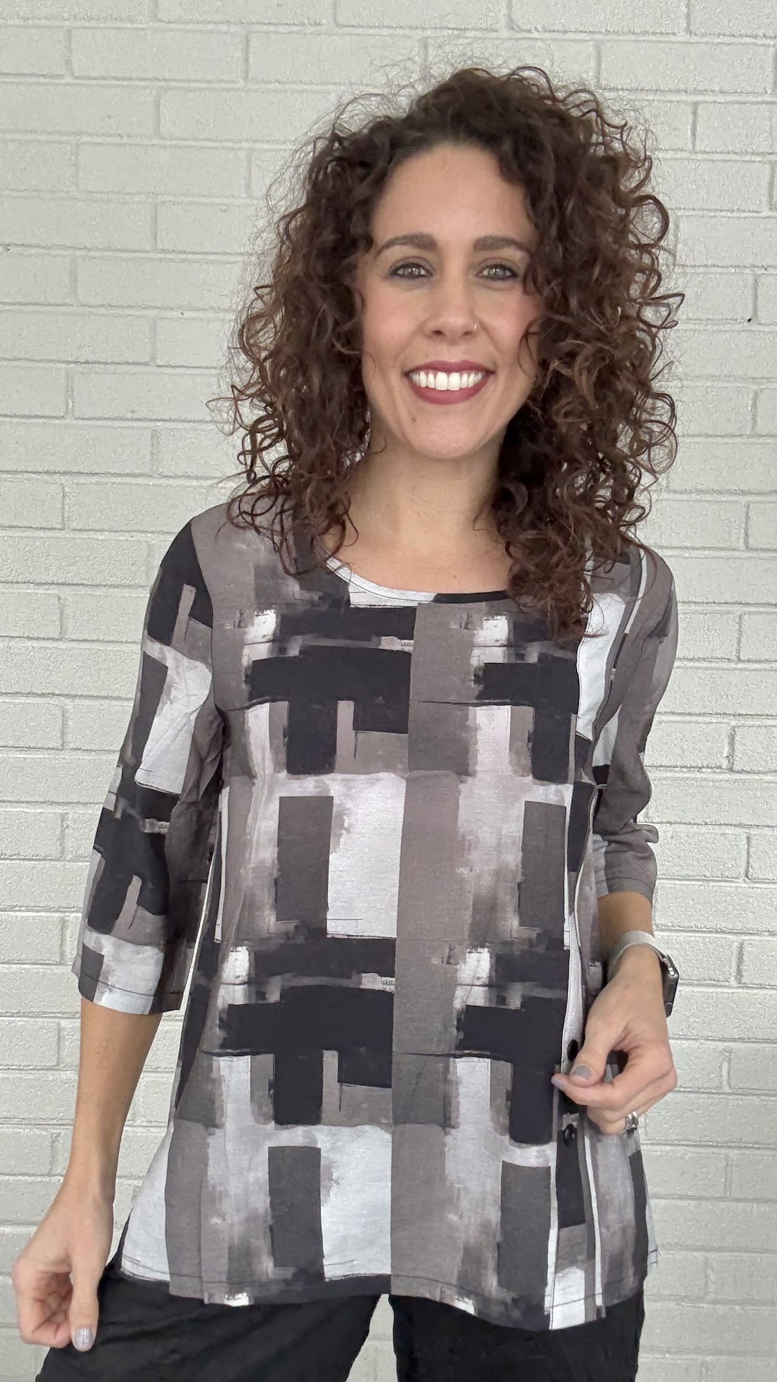 Shana Apparel Tops Shana Apparel 3 Button Pullover - Multiple Colors 96614110 Shana Apparel 3 Button Pullover - Multiple Colors