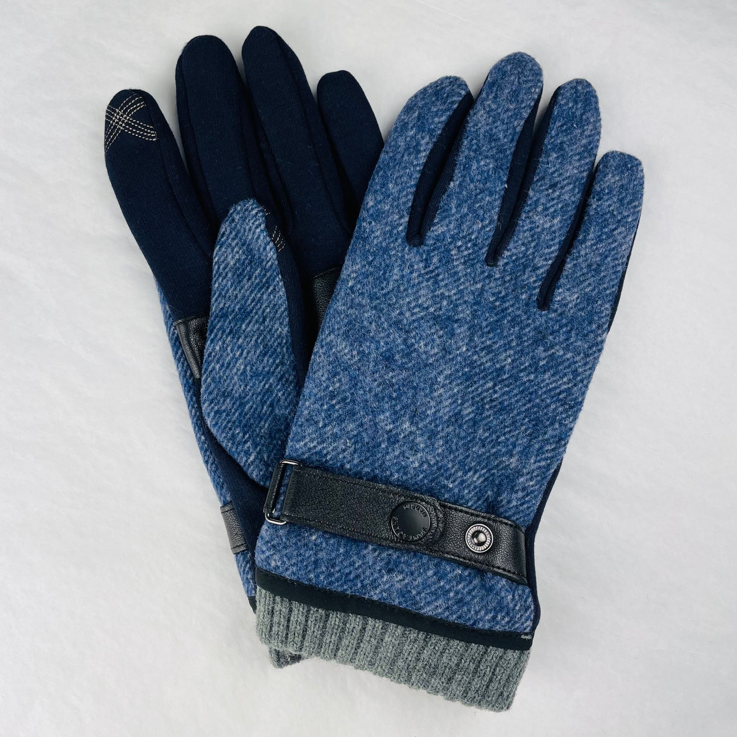 Santacana Men's Wool Woven Cuff Gloves - Multiple Colors