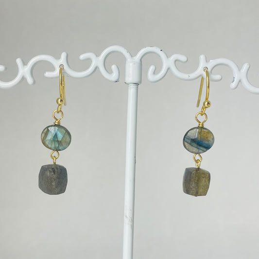 A.V. Max Dainty Semi Drop Earrings