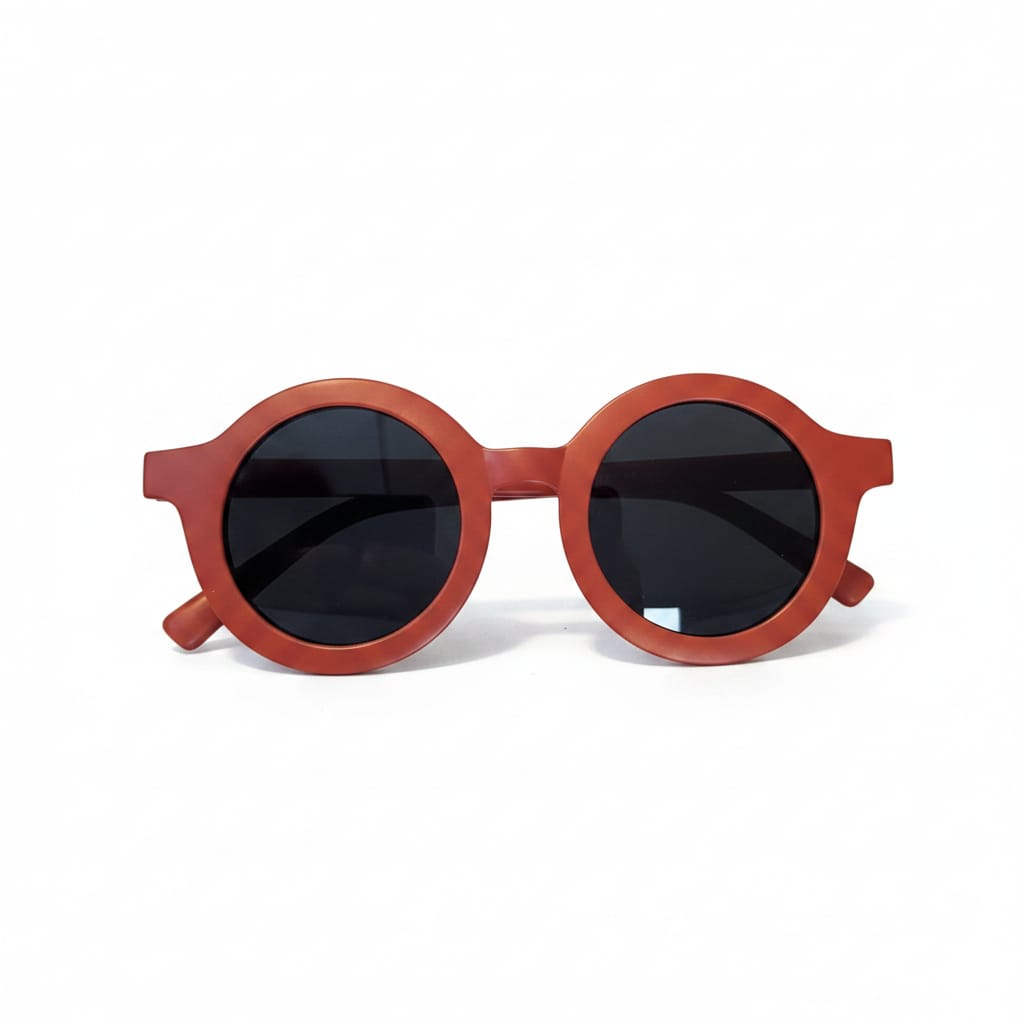 3AM Children's Accessories Retro Matte Round Children's Sunglasses - Multiple Colors 30145246 Retro Matte Round Children's Sunglasses - Multiple Colors