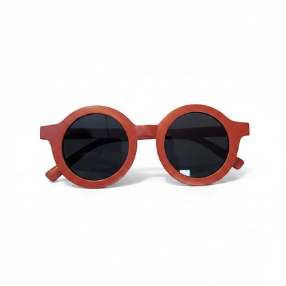3AM Children's Accessories Retro Matte Round Children's Sunglasses - Multiple Colors 30145246 Retro Matte Round Children's Sunglasses - Multiple Colors