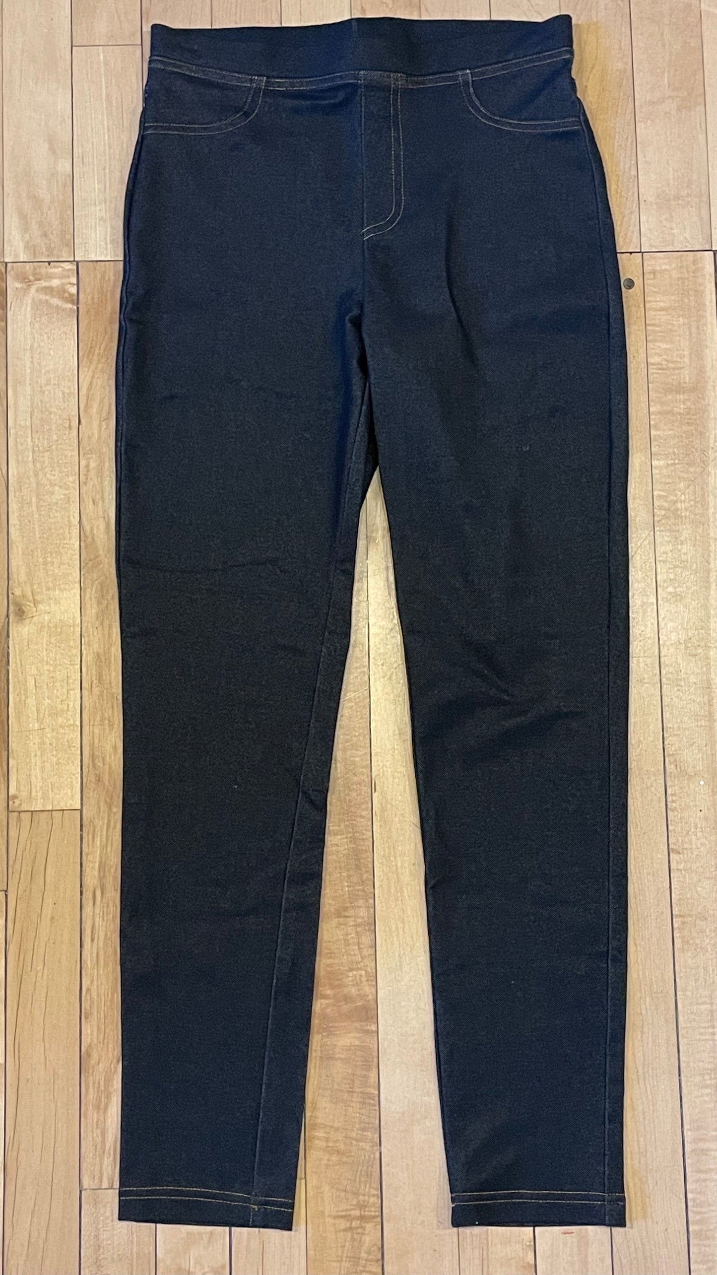 Softworks Pull-On Stretch Denim Leggings - Multiple Colors