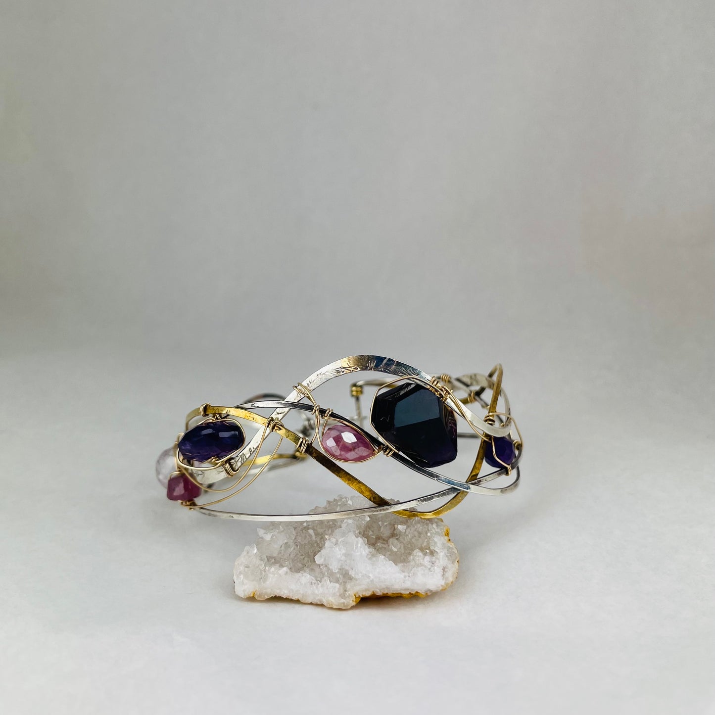 Art By Any Means Dark Amethyst Bracelet