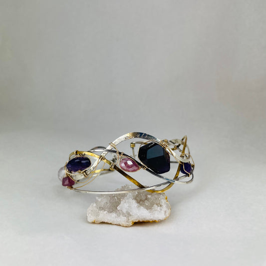 Art By Any Means Dark Amethyst Bracelet