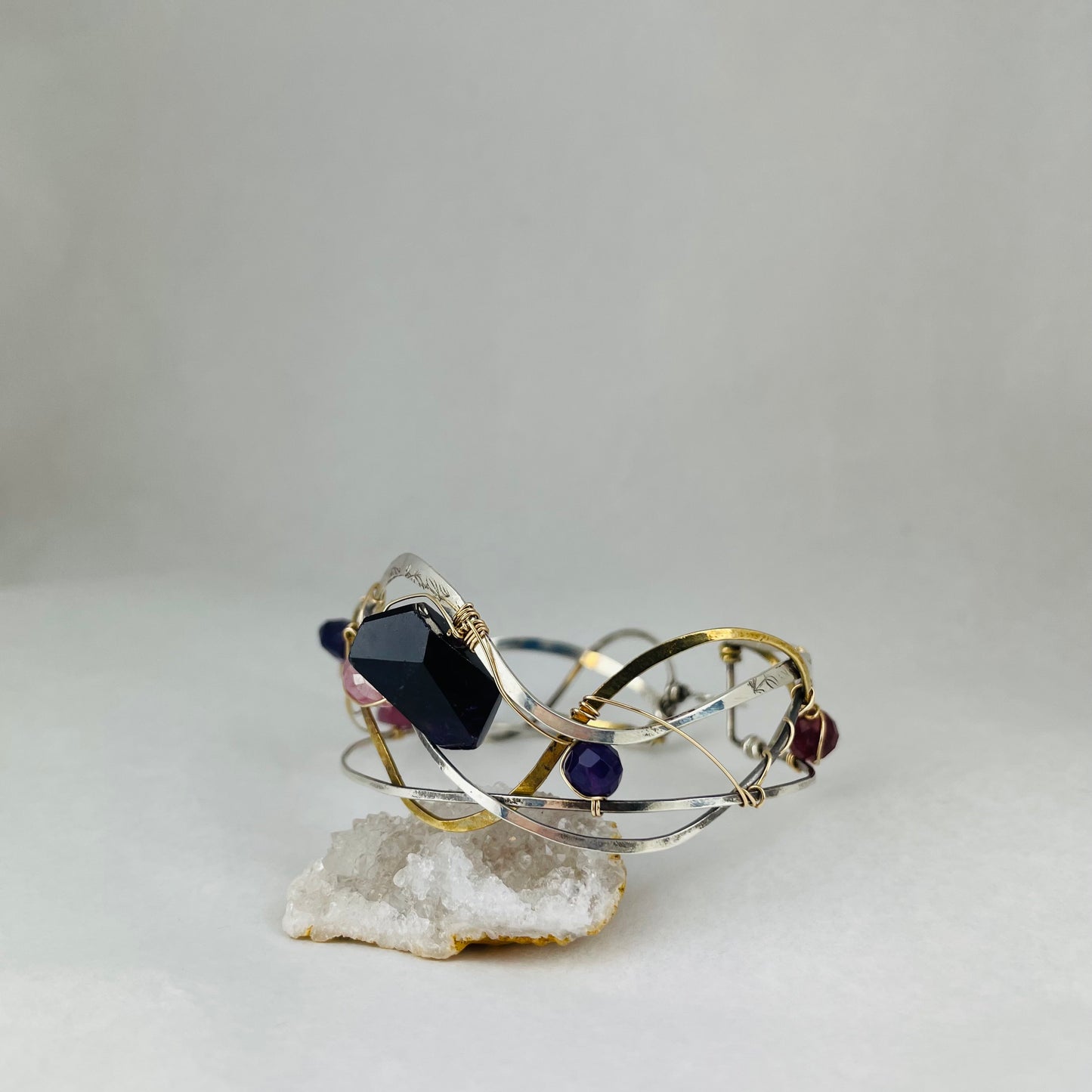 Art By Any Means Dark Amethyst Bracelet