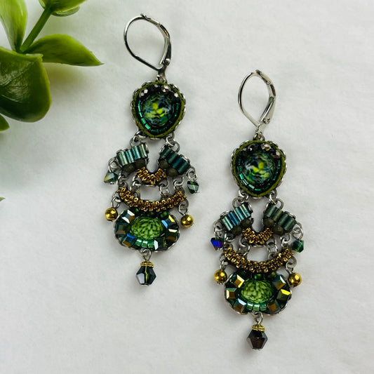 Ayala Bar Viridian Mood Shanta Earrings