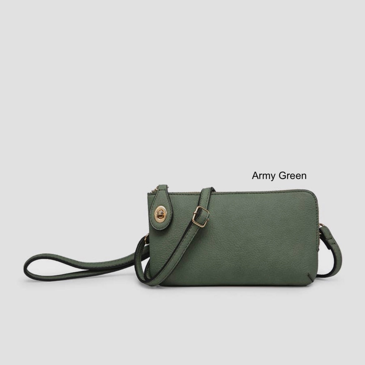 Jen & Co Kendall Vegan Leather Crossbody - Multiple Colors