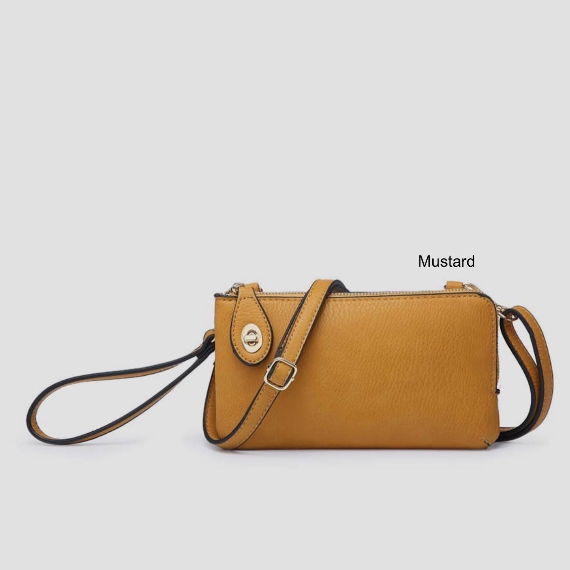 Jen & Co Kendall Vegan Leather Crossbody - Multiple Colors