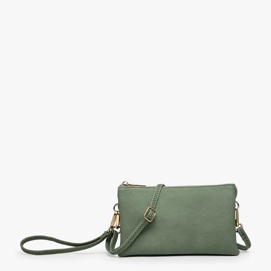 Jen & Co Bags Jen & Co Riley Vegan Leather Crossbody - Multiple Colors Jen & Co Riley Vegan Leather Crossbody - Multiple Colors