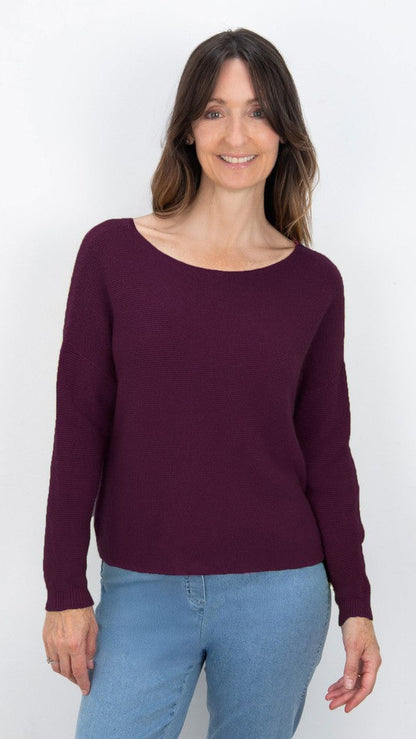 Amazing Jenna Fine Rib Round Neck - Multiple Colors