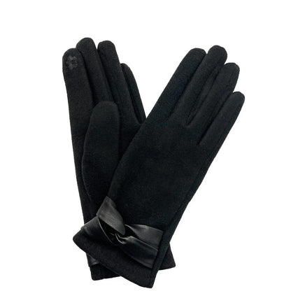 Marcus Adler Gloves Velvet Bow Gloves Velvet Bow Gloves