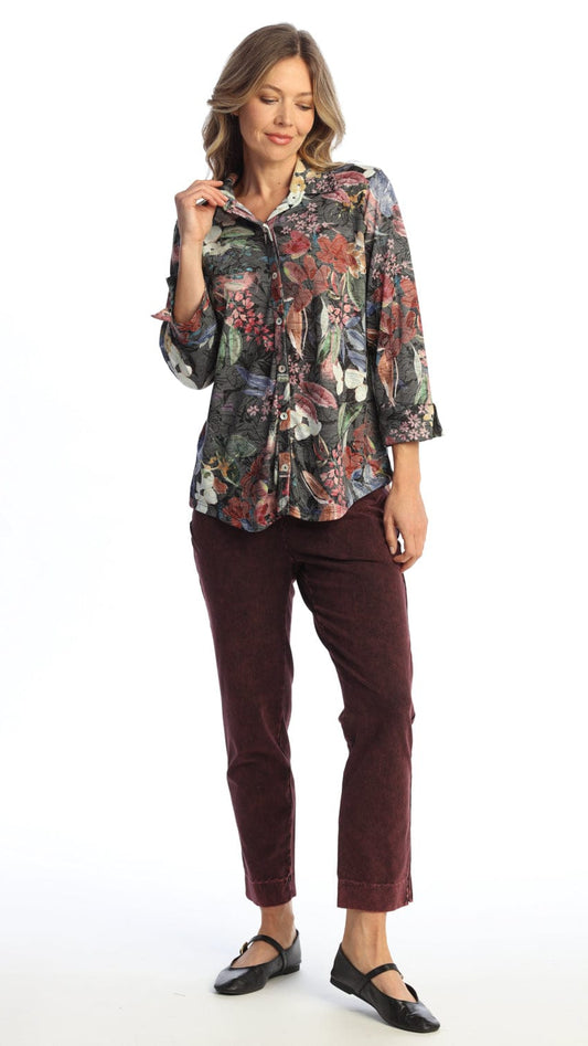 Jess & Jane Blouses Jess & Jane Button Down 3/4 Cuff Sleeve Blouse Jess & Jane Button Down 3/4 Cuff Sleeve Blouse Juliette