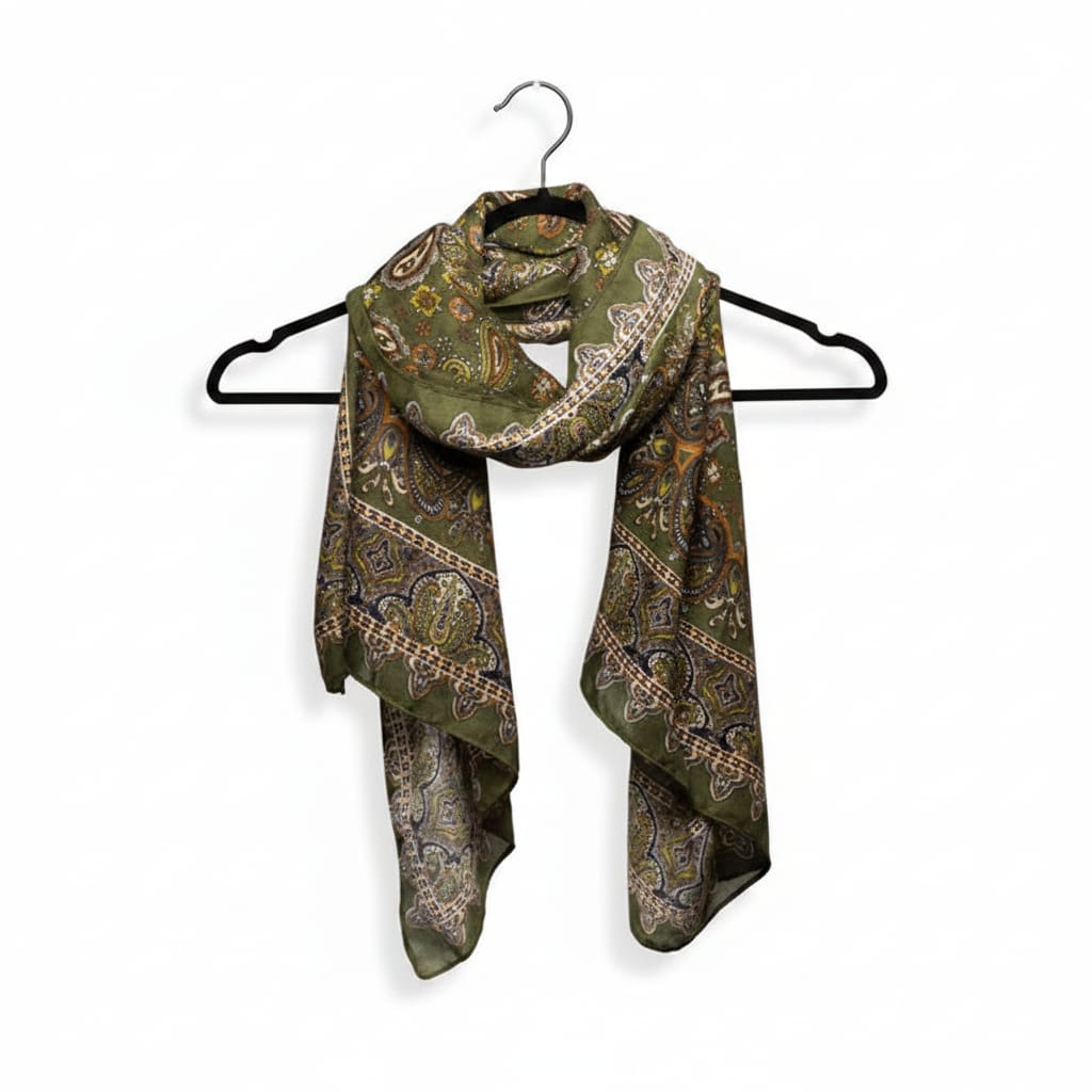 Joy Susan Scarves Joy Susan Ornate Paisley Scarf - Multiple Colors Joy Susan Ornate Paisley Scarf - Multiple Colors