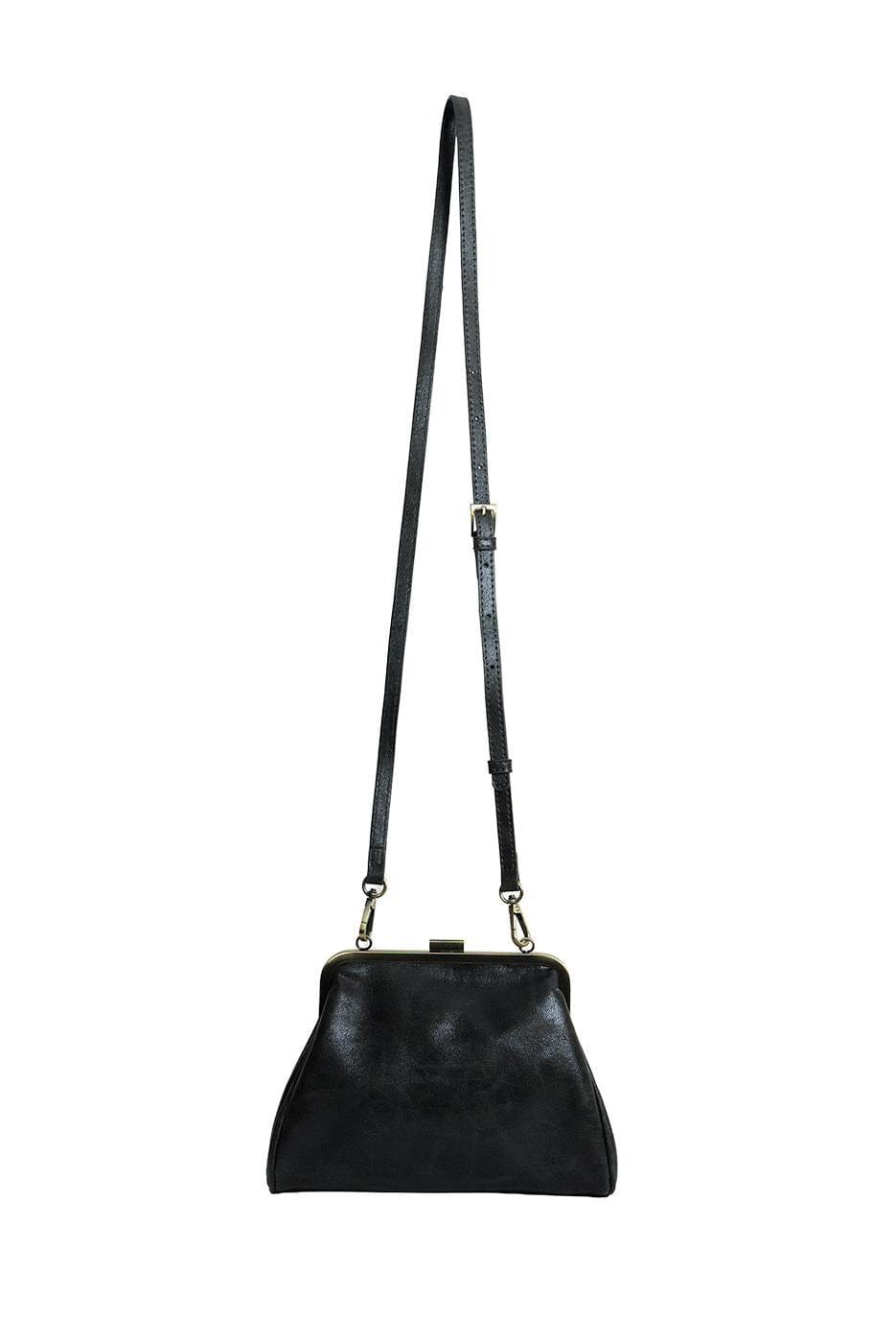 Joy Susan Bags Joy Susan Vegan Leather Elsa Small Frame Crossbody - Multiple Colors Joy Susan Vegan Leather Elsa Small Frame Crossbody - Multiple Colors
