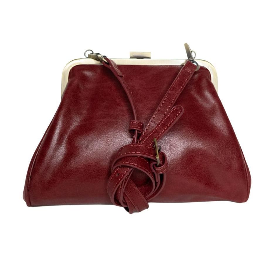 Joy Susan Bags Joy Susan Vegan Leather Elsa Small Frame Crossbody - Multiple Colors Joy Susan Vegan Leather Elsa Small Frame Crossbody - Multiple Colors