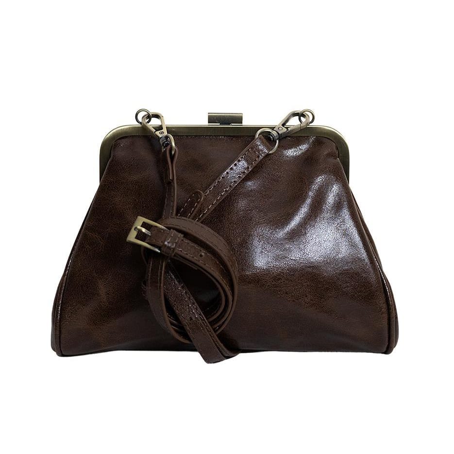Joy Susan Bags Joy Susan Vegan Leather Elsa Small Frame Crossbody - Multiple Colors Joy Susan Vegan Leather Elsa Small Frame Crossbody - Multiple Colors