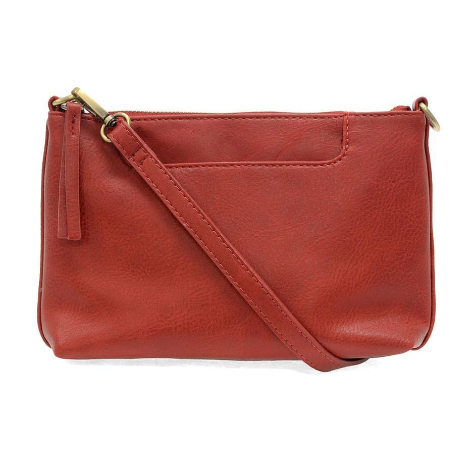 Joy Susan Bags Joy Susan Vegan Leather Lovely Top Zip Crossbody - Multiple Colors Joy Susan Vegan Leather Lovely Top Zip Crossbody - Multiple Colors