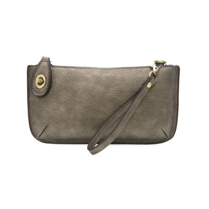 Joy Susan Vegan Leather Mini Crossbody Wristlet Clutch - Multiple Colors