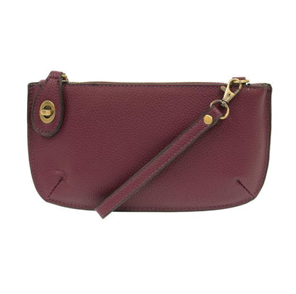 Joy Susan Vegan Leather Mini Crossbody Wristlet Clutch - Multiple Colors