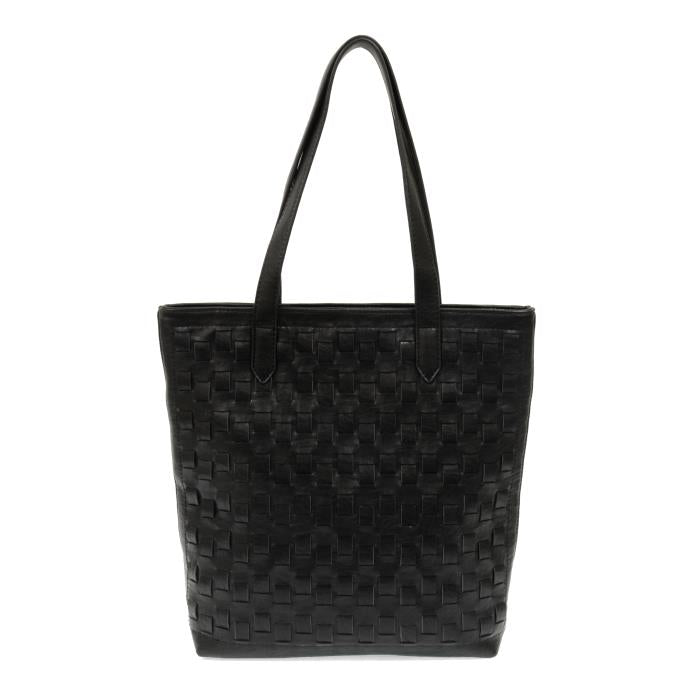 Joy Susan Vegan Leather Willa Woven North/South Tote - Multiple Colors