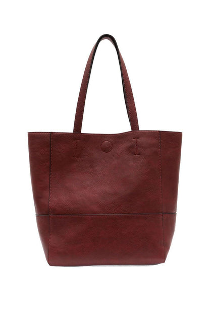 Joy Susan Bags Joy Susan Vegan Leather Faith Raw Edge Tote - Multiple Colors 07642590 Joy Susan Vegan Leather Faith Raw Edge Tote - Multiple Colors
